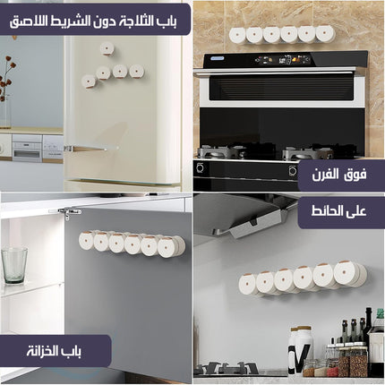 مجموعة حفظ التوابل والبهارات المغناطيسية MAGNETIC Spice Box Set