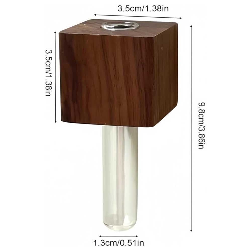 مزهريات خشبية مغناطيسية صغيرة Mini Wooden Magnetic Vases