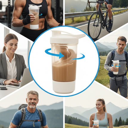 كوب ذاتي التحريك شحن POWER MIXER