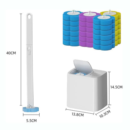 فرشاة تنظيف مراحيض بقطع تستخدام مرة واحدة TOILET BRUSH