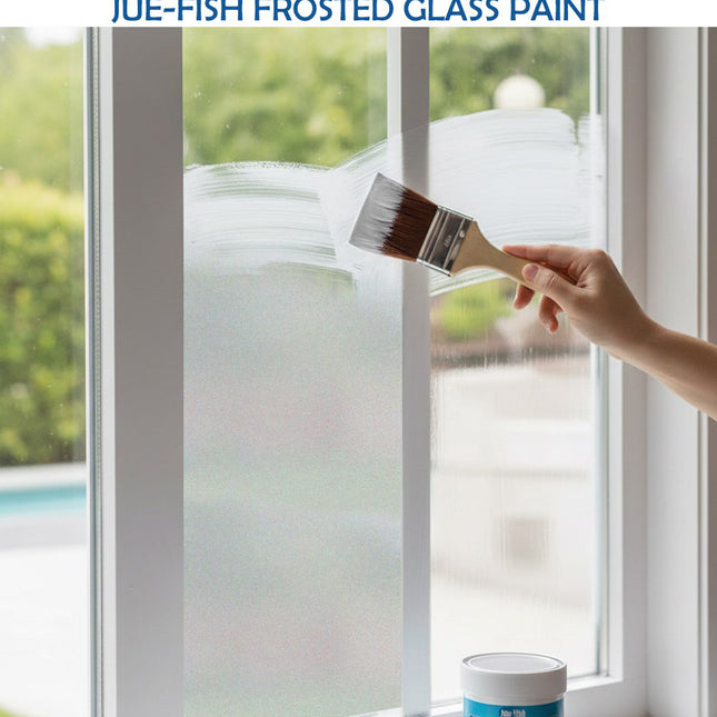 دهان لتغطية شفافية الزجاج JUE-FISH FROSTED GLASS PAINT