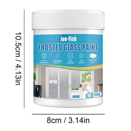 دهان لتغطية شفافية الزجاج JUE-FISH FROSTED GLASS PAINT