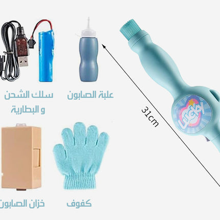 آلة فقاعات الدخان بإضاءة ملونة SMOKE BUBBLE MACHINE