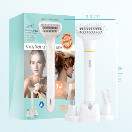 ماكينة تشذيب DSP للشعر مقاومة للماء 70212 Beauty Tools Kit