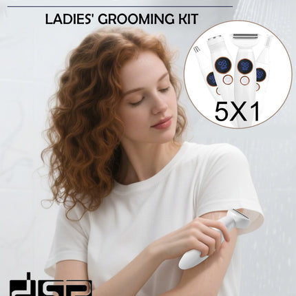 5x1 ماكينة حلاقة نسائية متعددة القطع DSP LADIES' GROOMING KITNO.:70090