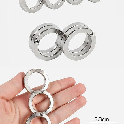 خاتم فولاذي قابل للطي للطواريء FOLDABLE AND ROTATING RING