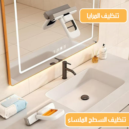 ممسحة اسفنجية بمقبض لعصر الماءSPONGE MOP