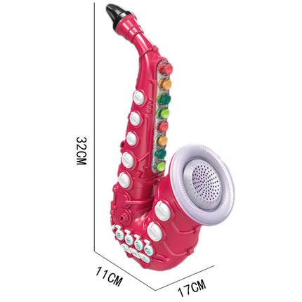 ساكسفون موسيقي للأطفال بإضاءة Kids Light-Up Saxophone