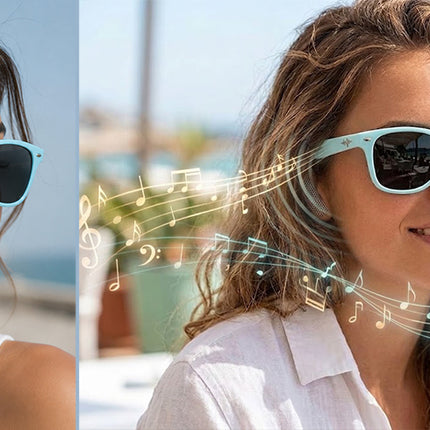 نظارات شمسية ذكية بلوتوث للصوت و المكالمات XO SMART SUNGLASSES