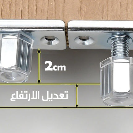 قواعد خزانة قابلة للتعديل ADJUSTABLE CABINET FEET