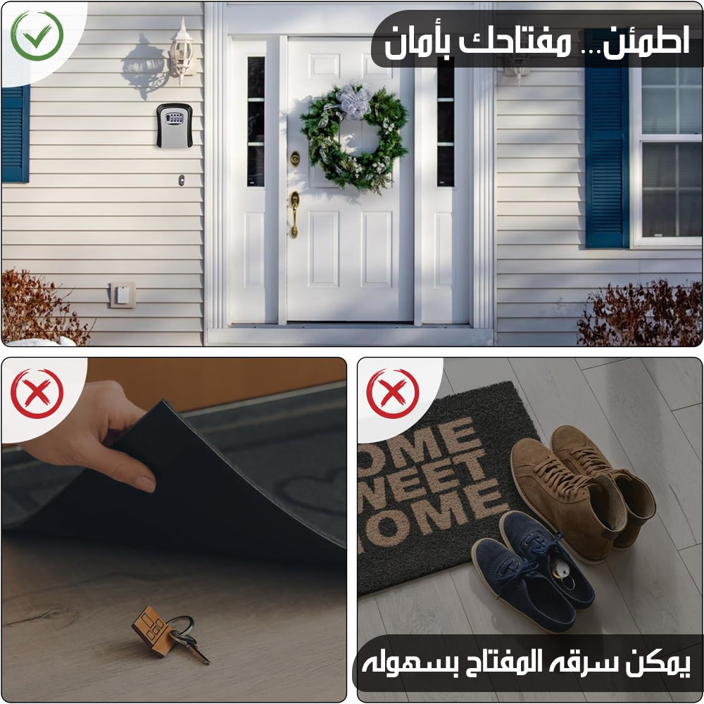 صندوق حفظ المفاتيح برمز سري Key Lock Box