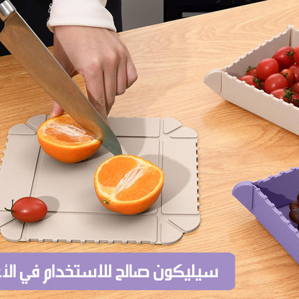 قاعدة سيليكون ومساكة و طبق مغناطيسية ضد الحرارة 3X1 MULTIFUNCTIONAL HOT POT PADS