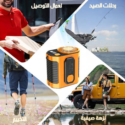 مروحة تيربونية عالية السرعة تثبت على الخصر Waist Turbo Fan