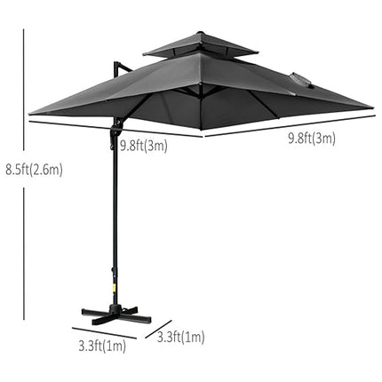 مظلة حديقة دوران 360° SUN SHADE