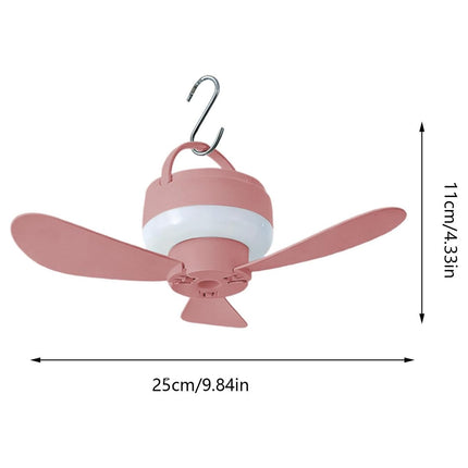 مروحة سقف قابلة للشحن Rechargeable Ceiling Fan USB