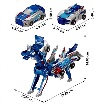 لعبة سيارات مغناطيسية متحولة إلى ديناصورات Magnetic Toy Cars