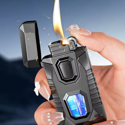 ولاعة مزدوجة الشعلة مقاومة للرياح Windproof Dual Flame Lighter