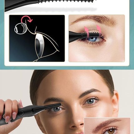 أداة تجعيد الرموش الكهربائية 2 في 1 EYELASH CURLER