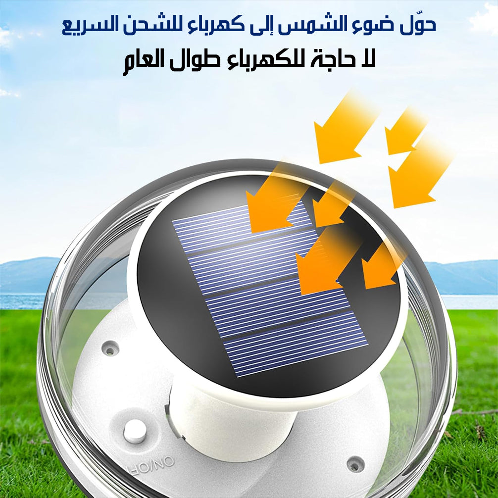 إضاءة شمسية متغيره الألوان عائمة للمسبح Solar Floating Pool Light