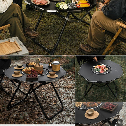 طاولة شوي قابلة للطي FOLDING BARBECUE TABLE