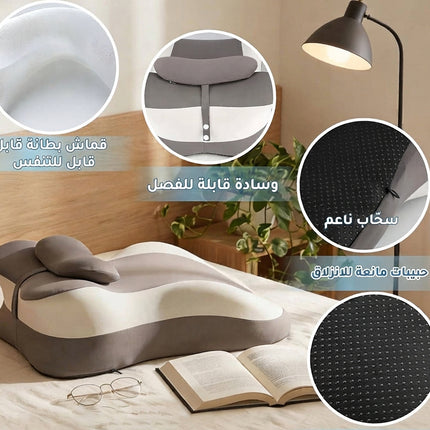 وسادة طبية للنوم على البطن MEDICAL PILLOW FOR SLEEPING ON THE STOMACH