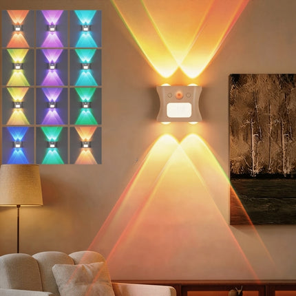مصباح RGB قابل للشحن بمستشعر حركة RECHARGEABLE LIGHT WITH MOTION SENSOR