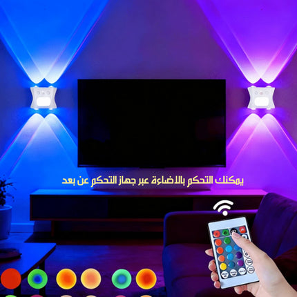 مصباح RGB قابل للشحن بمستشعر حركة RECHARGEABLE LIGHT WITH MOTION SENSOR