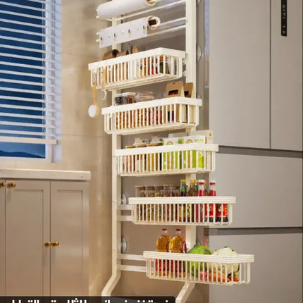 رف تخزين جانبي للثلاجة والتوابل STORAGE RACK