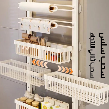 رف تخزين جانبي للثلاجة والتوابل STORAGE RACK