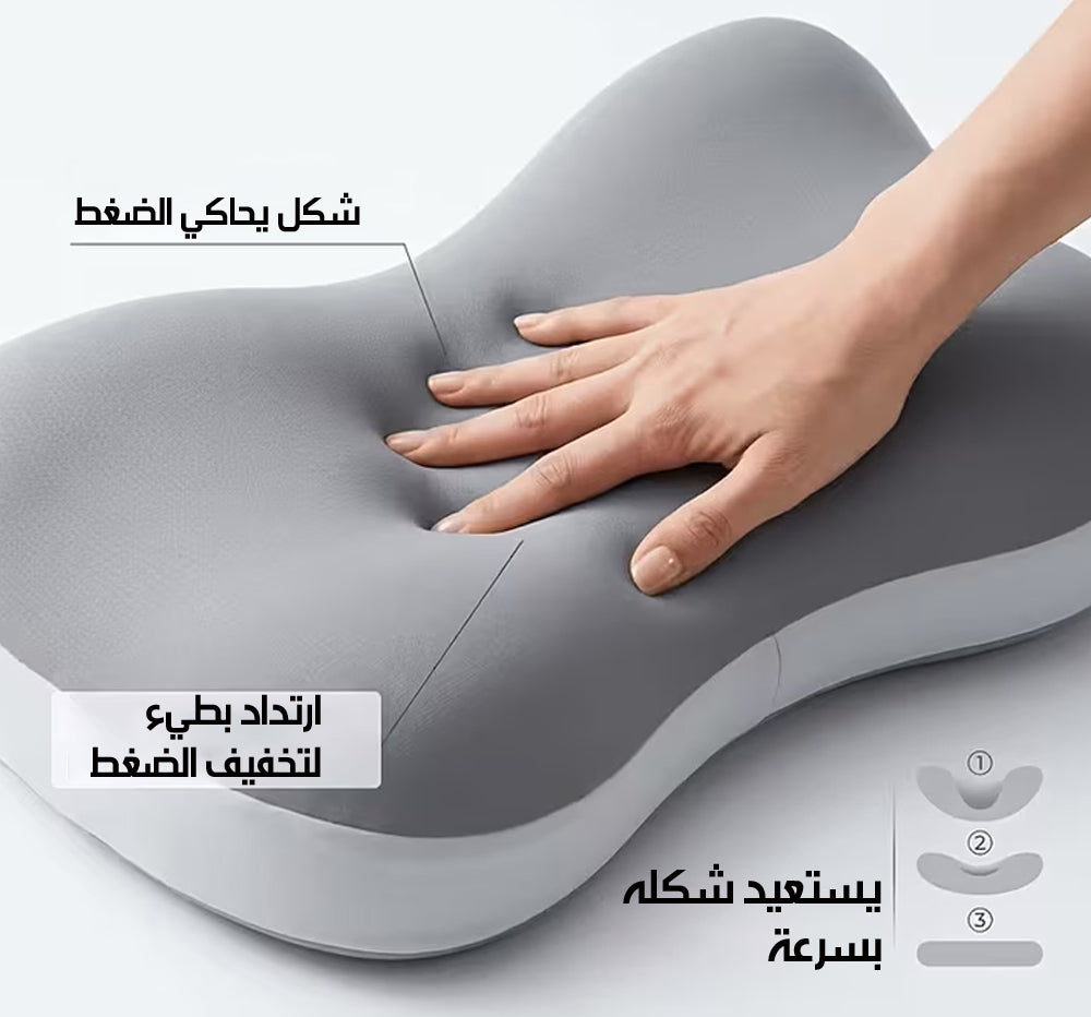 وسادة لدعم الظهر والرقبة Back & Neck Support Pillow