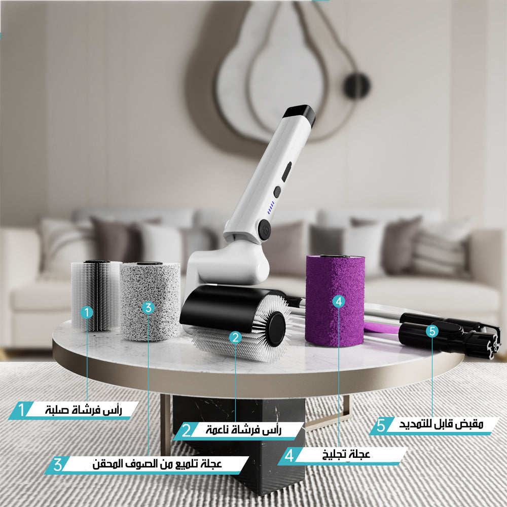 فرشاة تنظيف كهربائية دوارة Electric Spin Scrubber