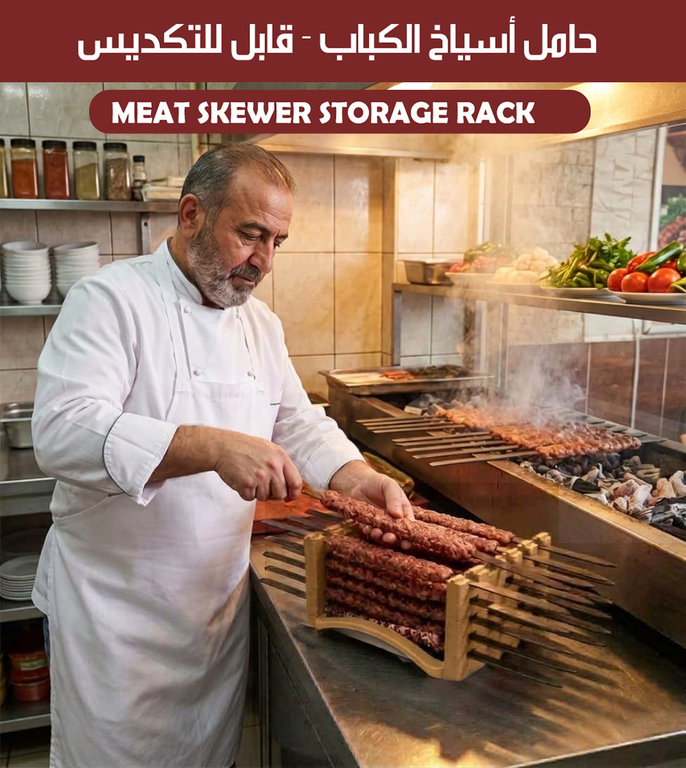 حامل أسياخ الكباب