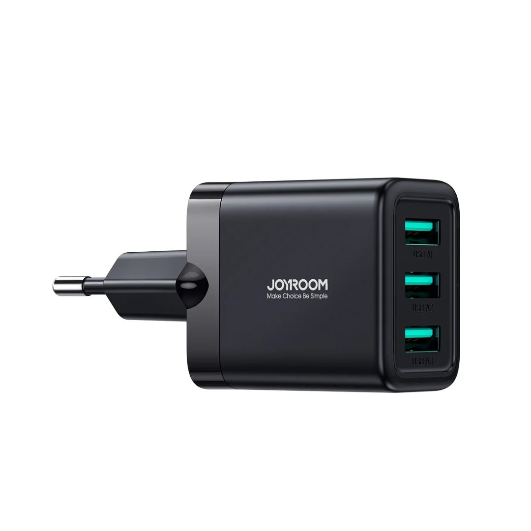 JOYROOM JR-TCN02  EU 3USB Adapter (3.4A)  JOYROOM JR-TCN02 EU 3USB Adapter (3.4A)