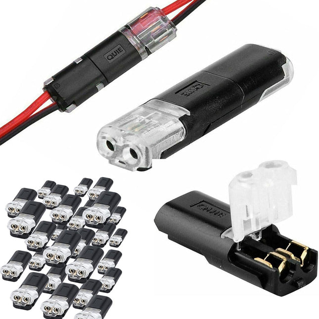 موصل أسلاك مزدوج بقفل أمان مقاوم للحرارة Double Wire Connector