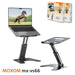 ستاند حامل اللابتوب معدني متطور MOXOM Ergonomic laptop stand mx-vs66  إكسسوارات هاتف وكمبيوتر