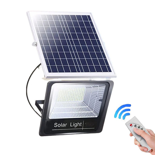 كشاف ليد شمسي خارجي 200 واط مع ريموت تحكم LED SOLAR LIGHT  إضاءة