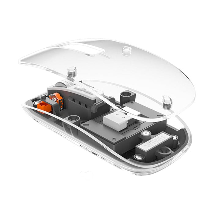 WiWU Crystal Transparent Magnetic Wireless Mouse 