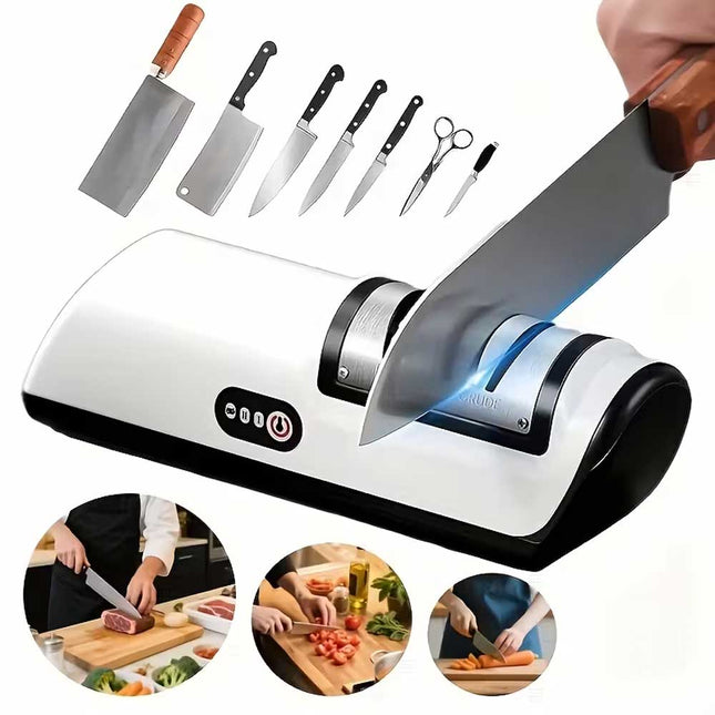 مسن سكاكين كهربائي 3 مراحل ELECTRIC Knife Sharpener