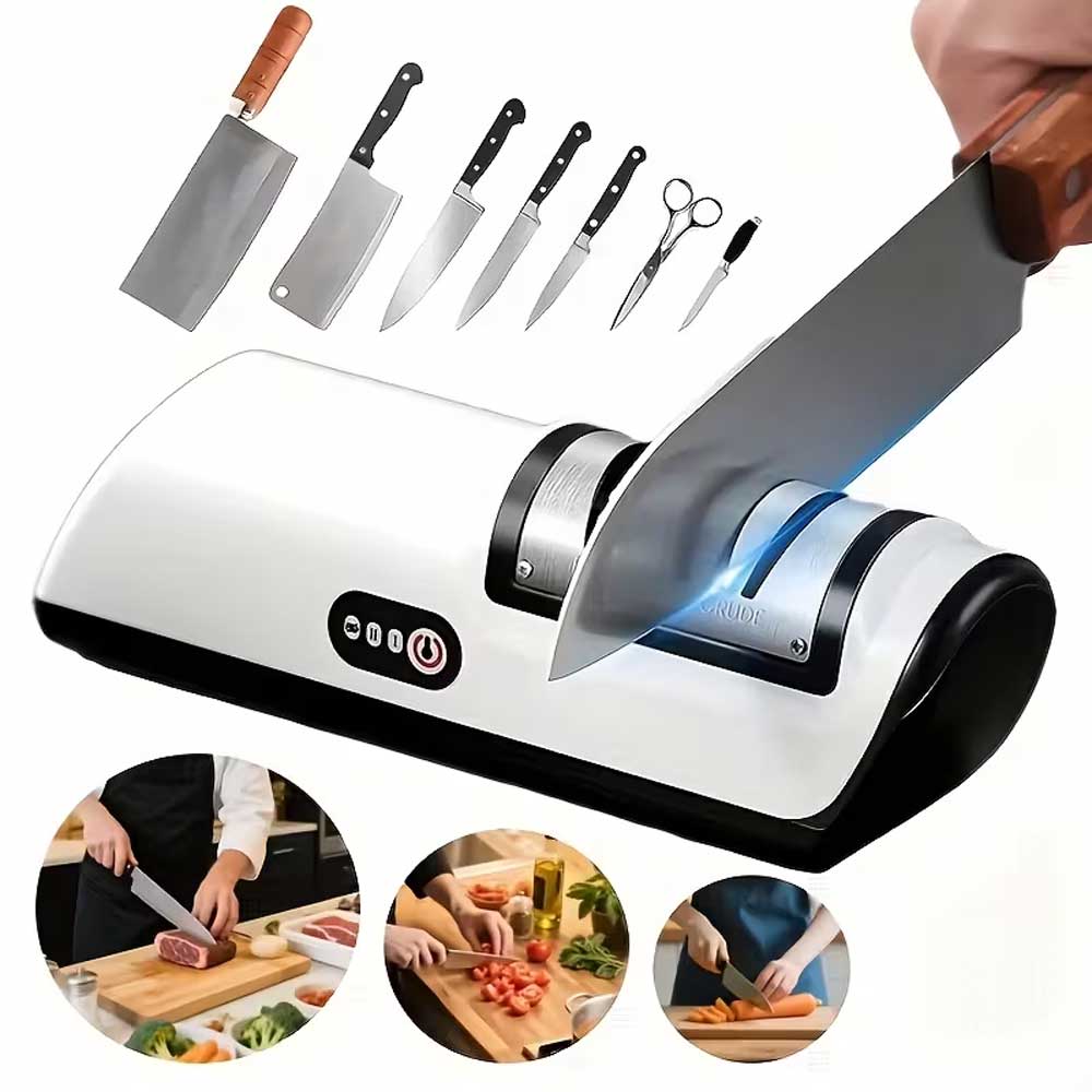 مسن سكاكين كهربائي 3 مراحل ELECTRIC Knife Sharpener