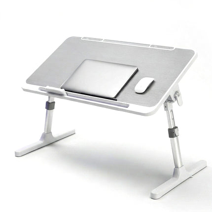 طاولة لابتوب قابلة للطي و التعديل مع درج مخفي Foldable And Adjustable Laptop Table