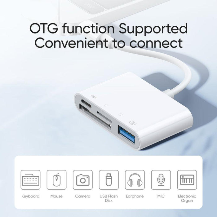 JOYROOM S-H142 Lightning To USB OTG Card Reader  JOYROOM S-H142 Lightning To USB OTG Card Reader