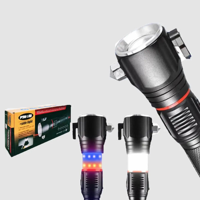 كشاف لوكس طوارئ متعدد الإستخدام Multifunctional Emergency Flashlight  الكترونيات