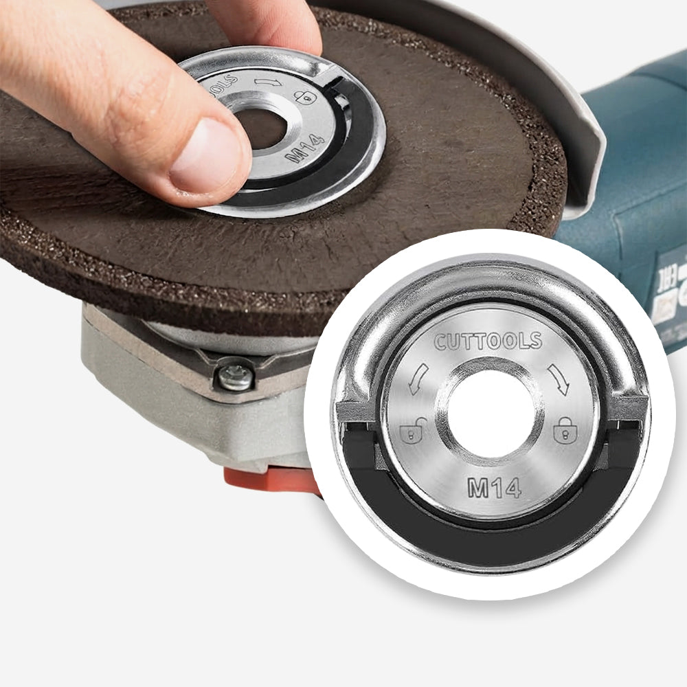 صامولة ربط وفك سريع لأقراص التجليخ Quick Release Flange Nut