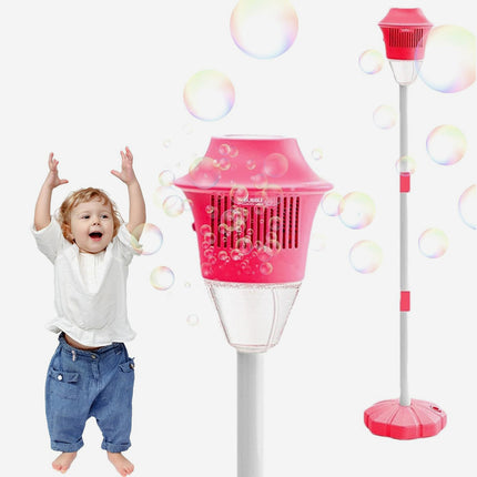 آلة فقاعات عامودية, موسيقية, مضيئة, أوتوماتيكية BUBBLE TORCH GARDEN LAMP