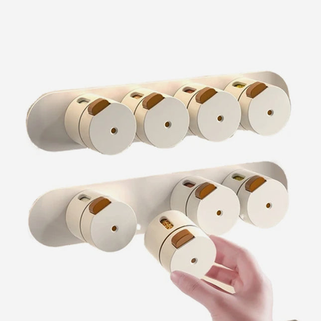 مجموعة حفظ التوابل والبهارات المغناطيسية MAGNETIC Spice Box Set