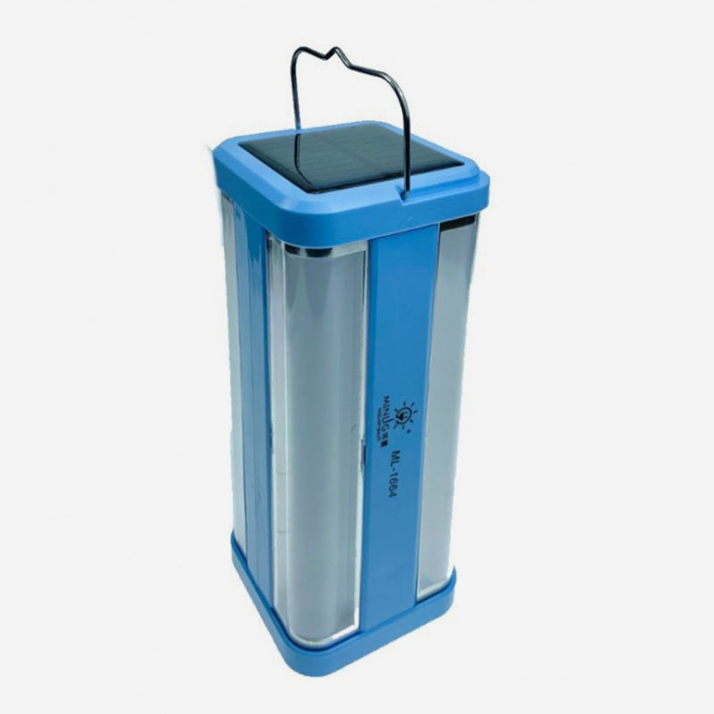مصباح LED شحن شمسي و كهربائي PORTABLE RECHARGEABLE LED LIGHT
