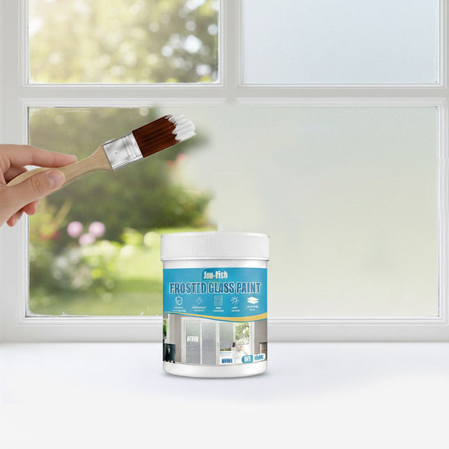 دهان لتغطية شفافية الزجاج JUE-FISH FROSTED GLASS PAINT