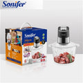 مفرمة الخضار واللحوم الزجاجية 2.6 لتر SONIFER FOOD م CHOPPER SF-8134