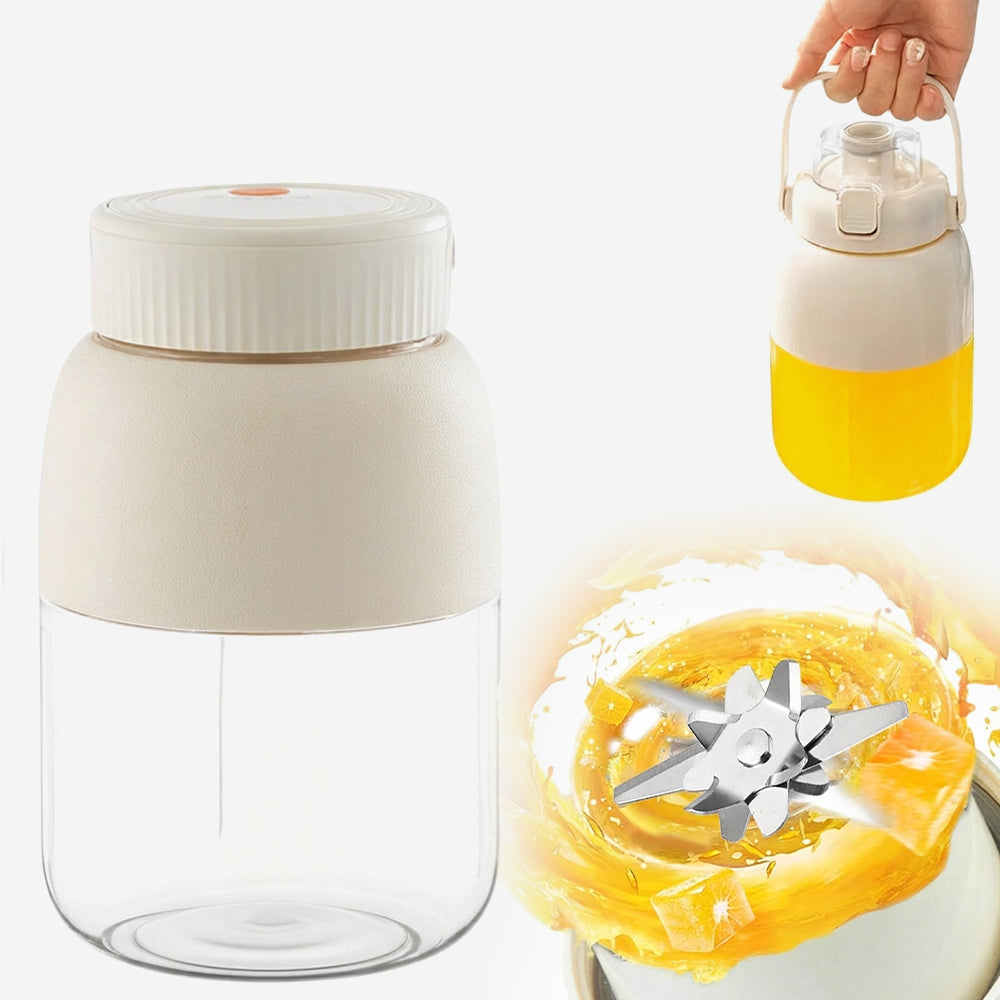 خلاط شحن محمول بغطاء للشرب POWERFUL CHARGING BLENDER