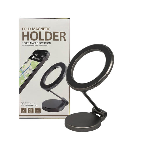 حامل موبايل مغناطيسي قابل للطي Fold Magnetic Phone Holder H800  إكسسوارات هاتف وكمبيوتر